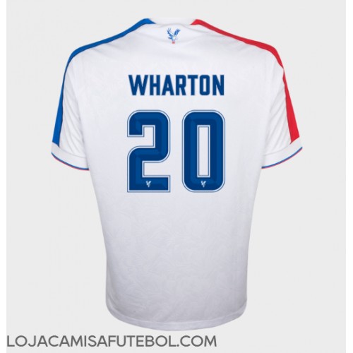 Camisa de Futebol Crystal Palace Adam Wharton #20 Equipamento Alternativo 2025-26 Manga Curta